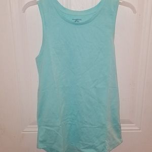 Girls high-low tank